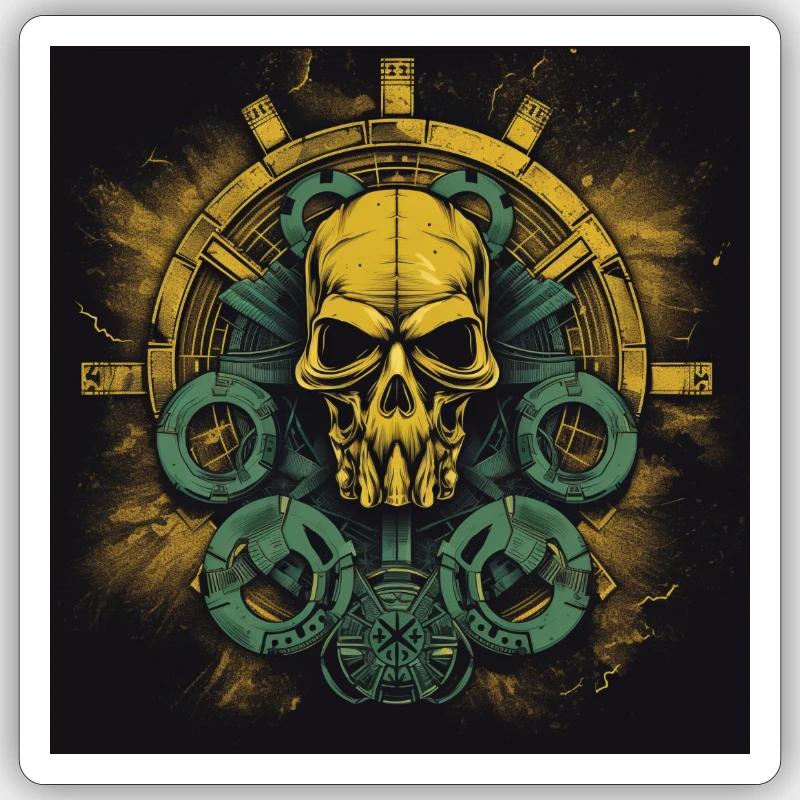 Sticker Größe S (10 x 10 cm) - 