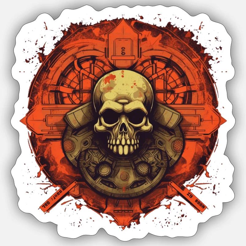 Chernobyl Atom 5 Sticker size S (10 x 10 cm)