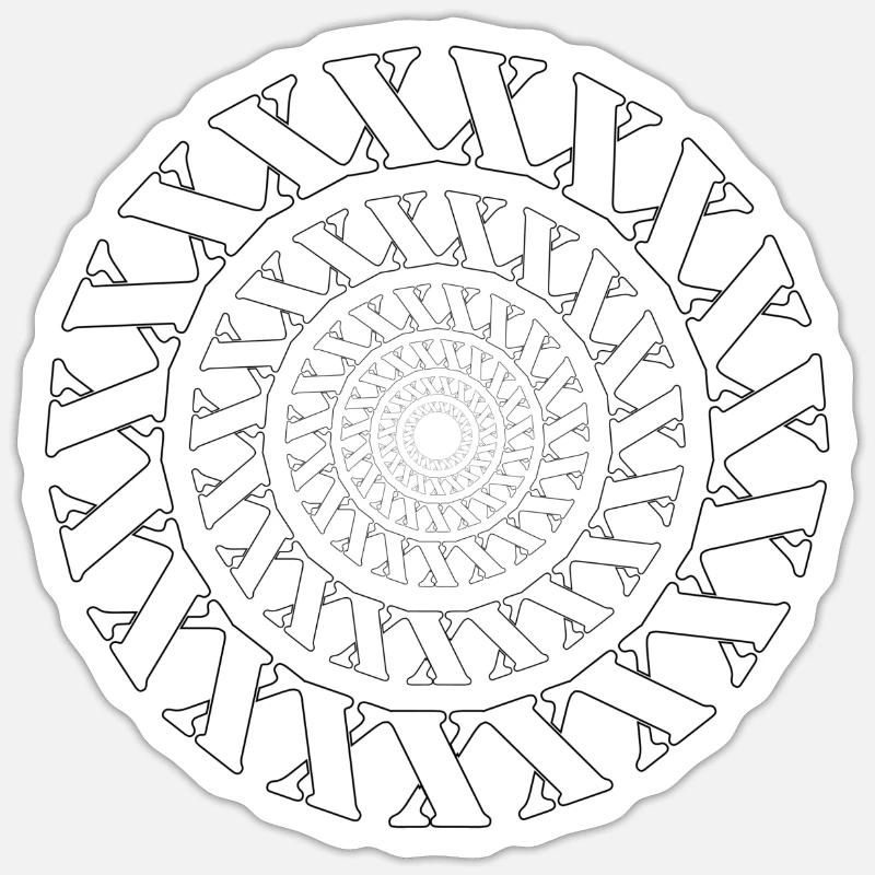 Sticker taille S (10 x 10 cm) - 