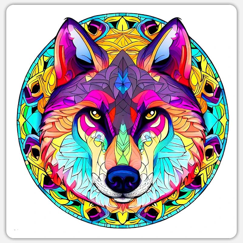 Sticker Größe S (10 x 10 cm) - 