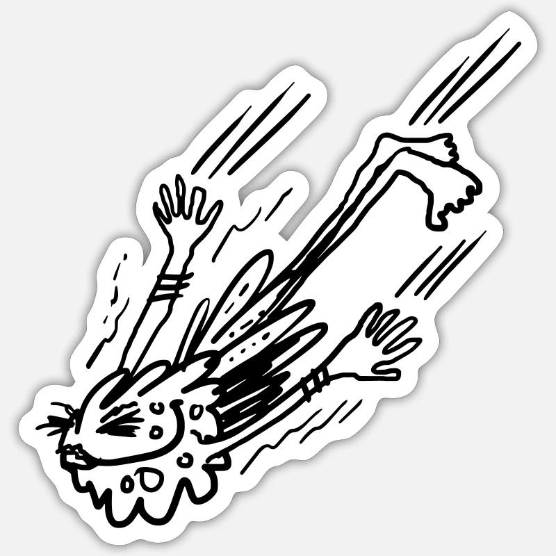 Sticker Größe S (10 x 10 cm) - 