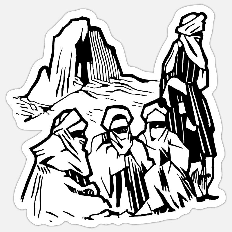 Sticker Größe S (10 x 10 cm) - 