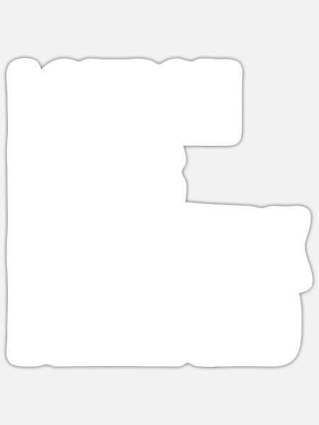 Bielefeld Weltstadt - Sticker Größe S (10 x 10 cm) - Mattweiß