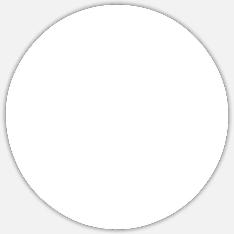 Hahn - Sticker Größe S (10 x 10 cm) - Mattweiß