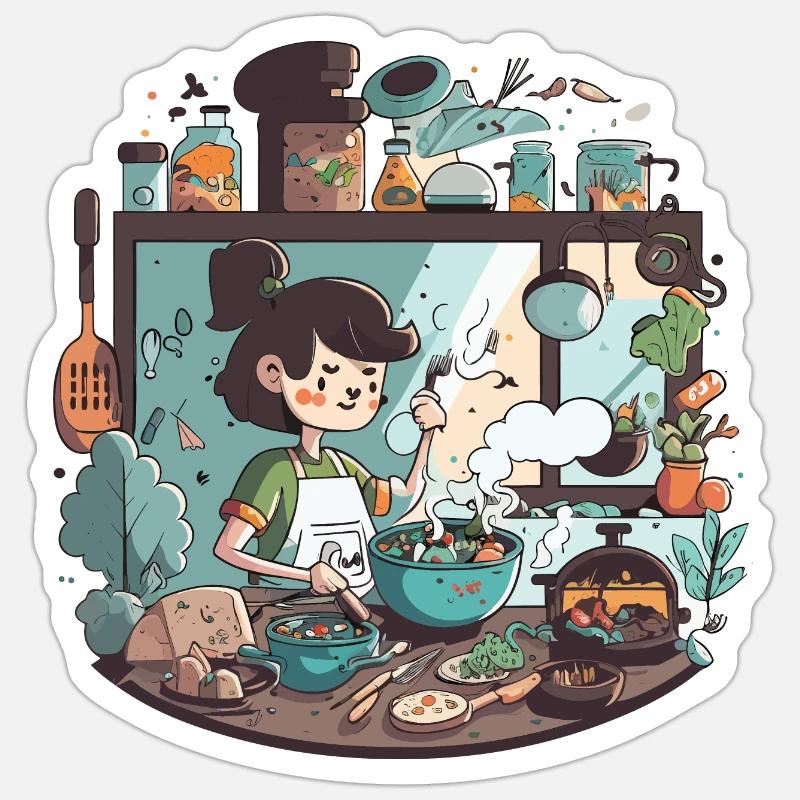 Art Lover: Chef-d’œuvre du musée - Sticker taille S (10 x 10 cm) - blanc mat