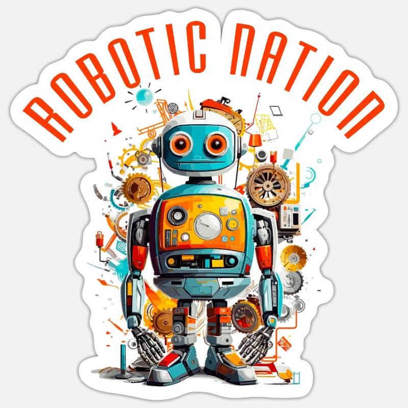 Sticker Größe S (10 x 10 cm) - 