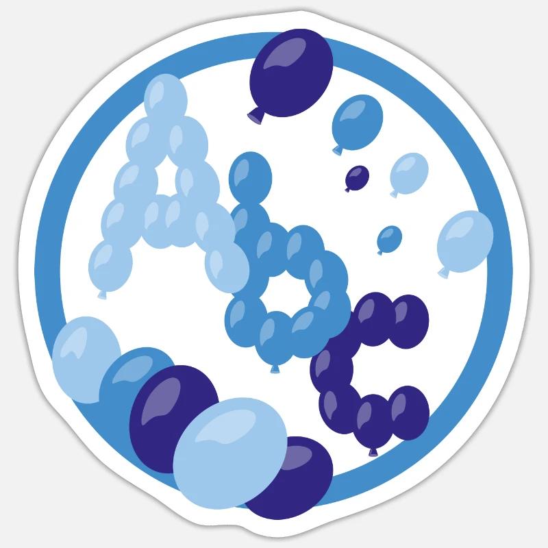 Sticker Größe S (10 x 10 cm) - 