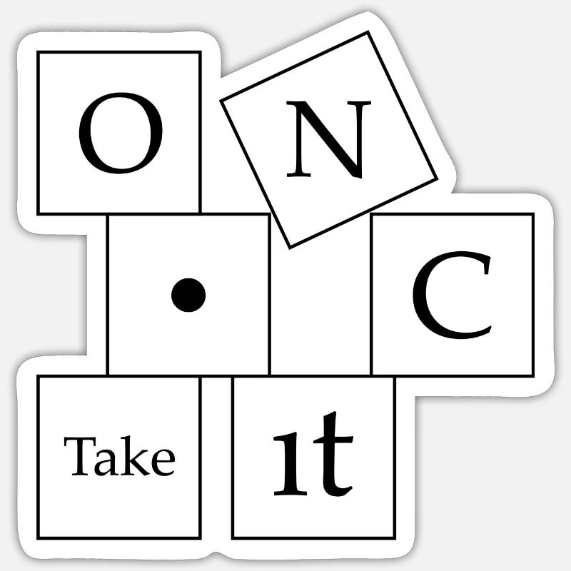 Sticker Größe S (10 x 10 cm) - 