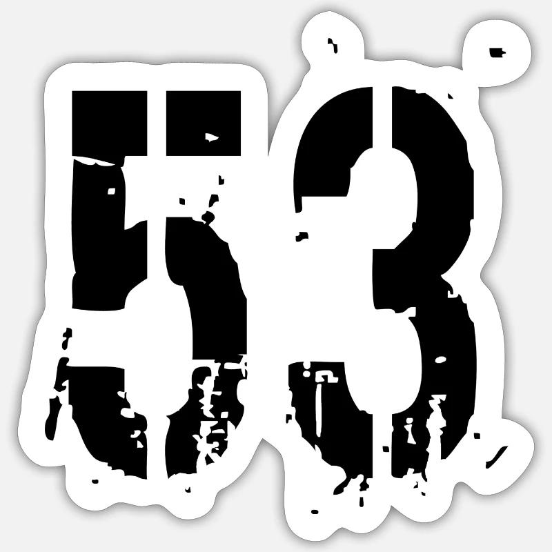 Sticker Größe S (10 x 10 cm) - 