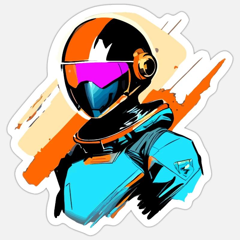 Sticker Größe S (10 x 10 cm) - 