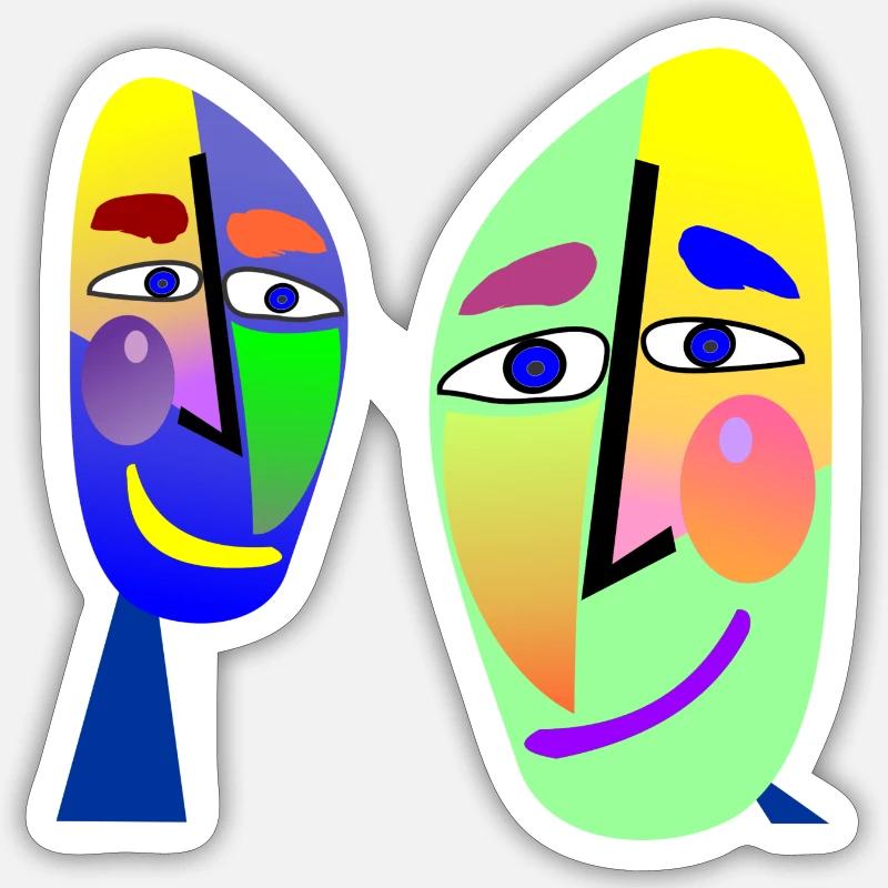 Sticker taille S (10 x 10 cm) - 