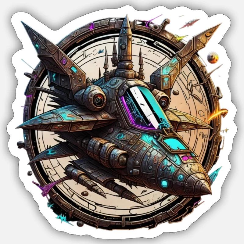 Sticker Größe S (10 x 10 cm) - 