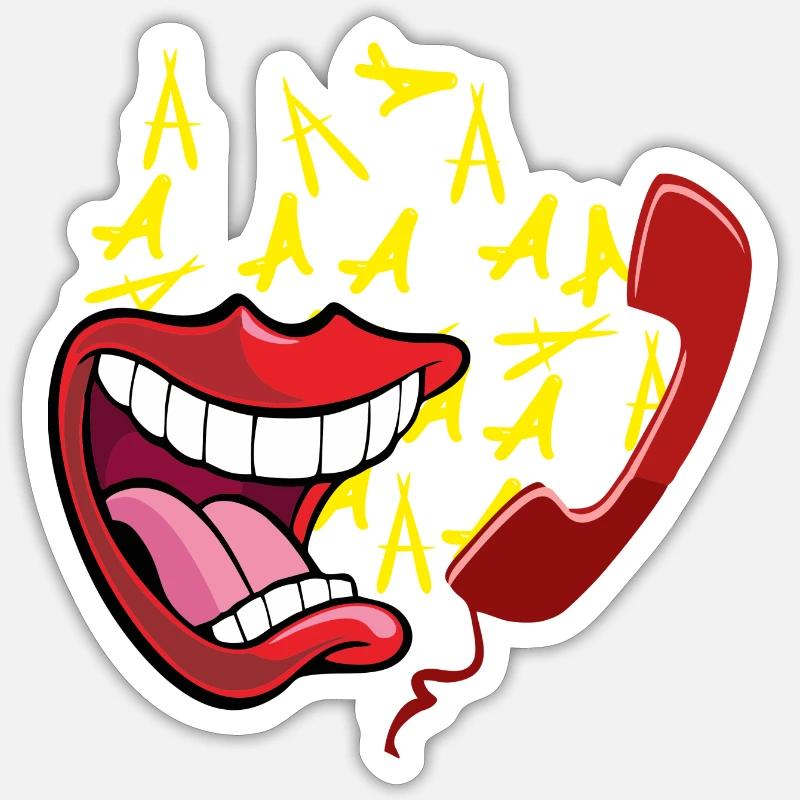 Sticker Größe S (10 x 10 cm) - 