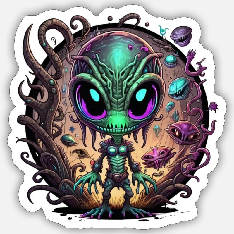 Sticker Größe S (10 x 10 cm) - 