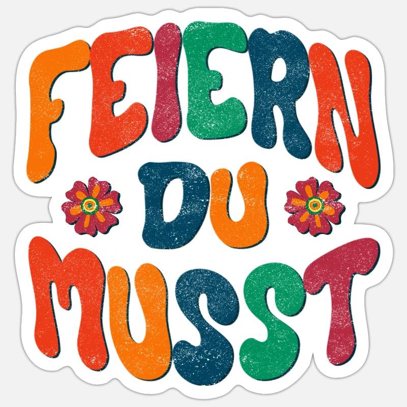 Sticker Größe S (10 x 10 cm) - 