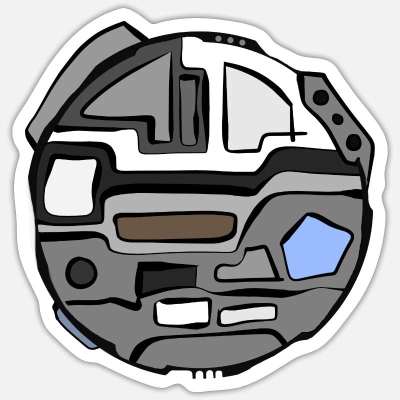 Sticker Größe S (10 x 10 cm) - 