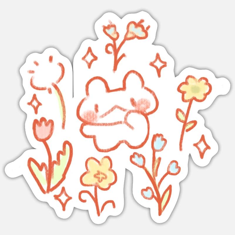 Sticker Größe S (10 x 10 cm) - 