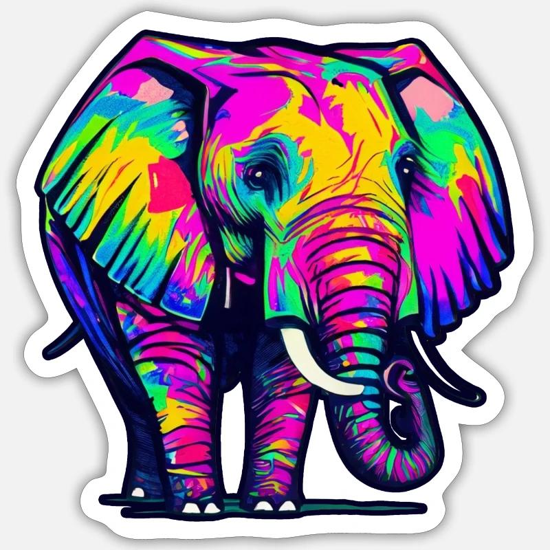 Sticker taille S (10 x 10 cm) - 