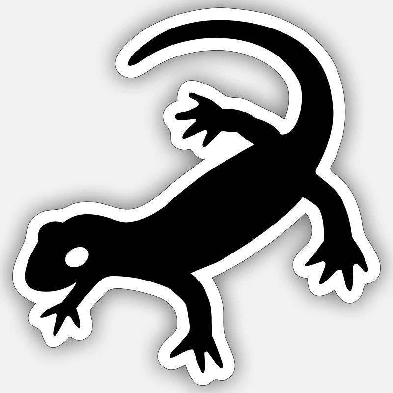 Salamander 2023 - Sticker size S (10 x 10 cm) - white matte
