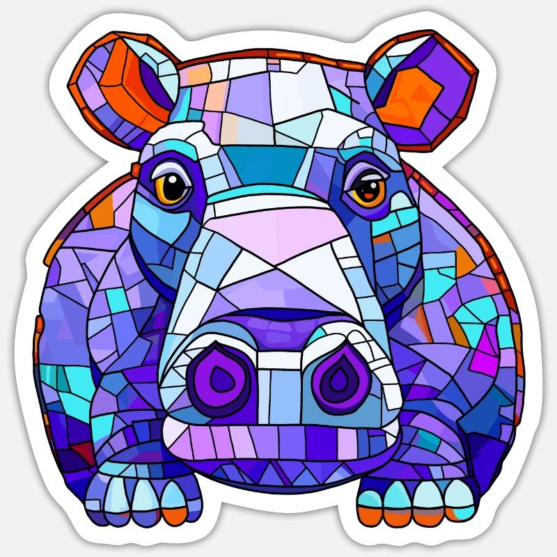 Sticker Größe S (10 x 10 cm) - 