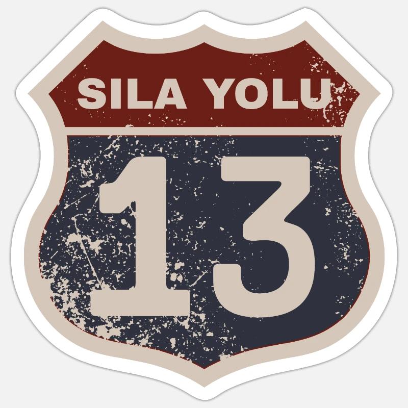 Bitlis - Sticker size S (10 x 10 cm) - white matte