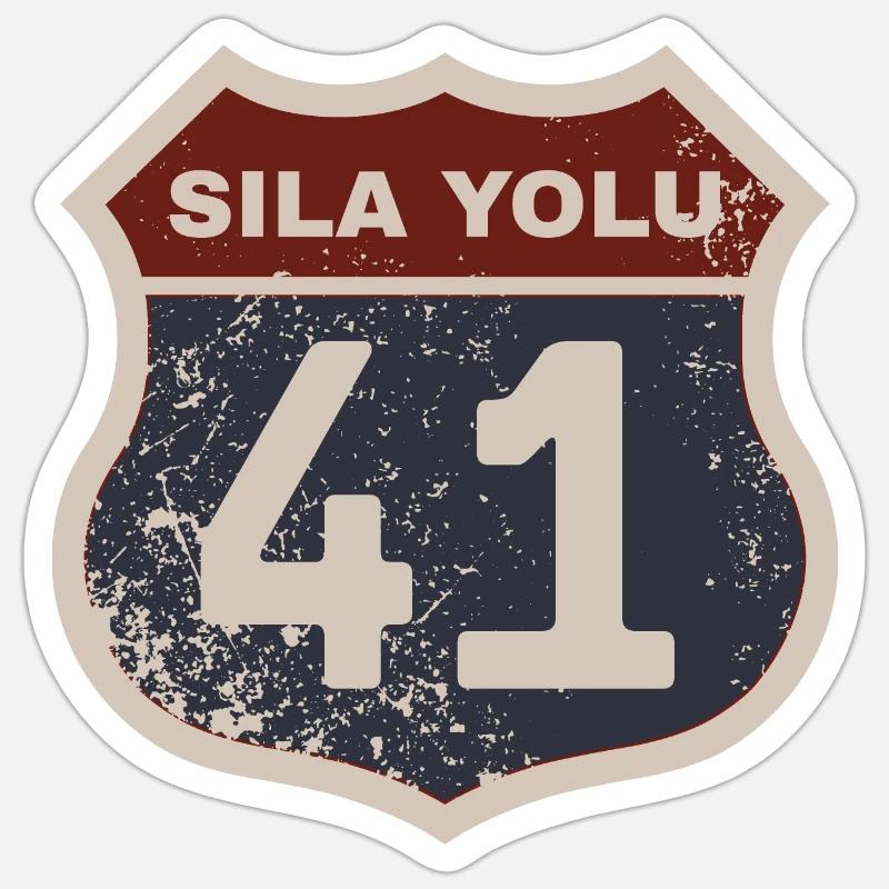 Kocaeli - Sticker size S (10 x 10 cm) - white matte