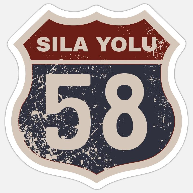 Sivas - Sticker taille S (10 x 10 cm) - blanc mat