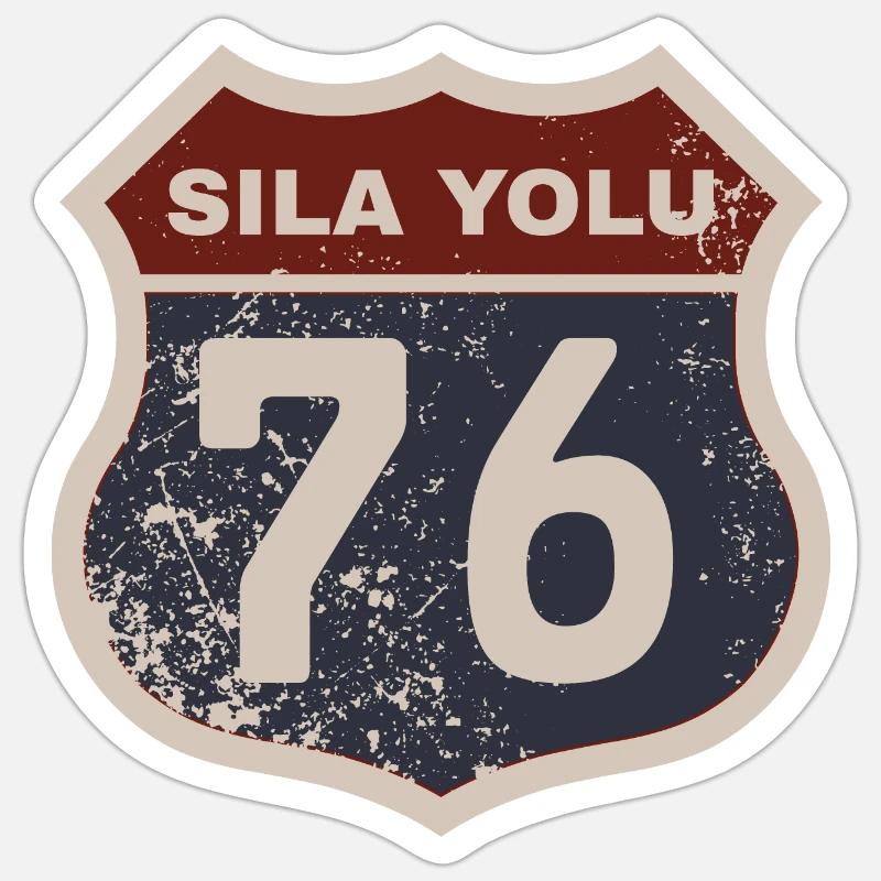 Iğdır - Sticker taille S (10 x 10 cm) - blanc mat