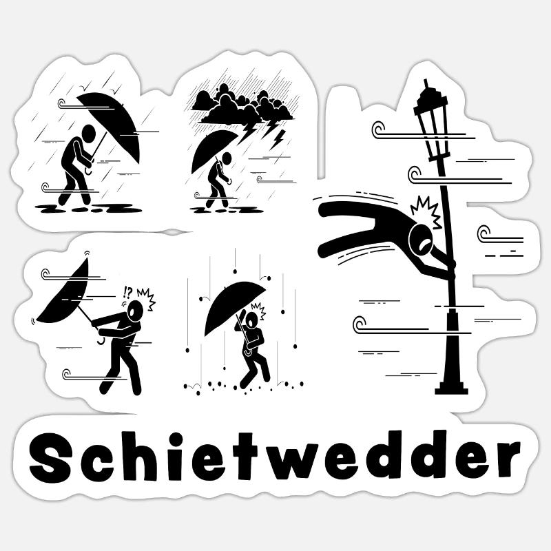 Sticker Größe S (10 x 10 cm) - 