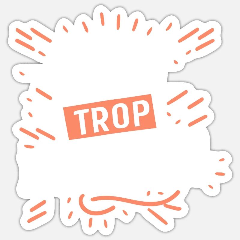 Sticker taille S (10 x 10 cm) - 