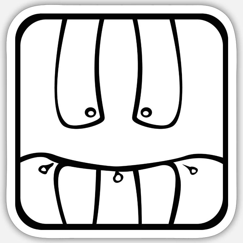 Sticker taille S (10 x 10 cm) - 