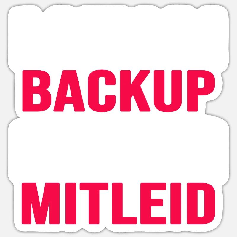 informatik backup nerd coder download gamer Sticker Größe S (10 x 10 cm)