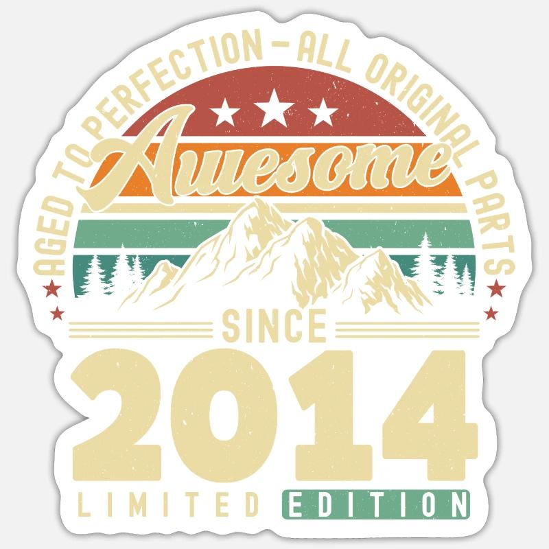 Sticker Größe S (10 x 10 cm) - 