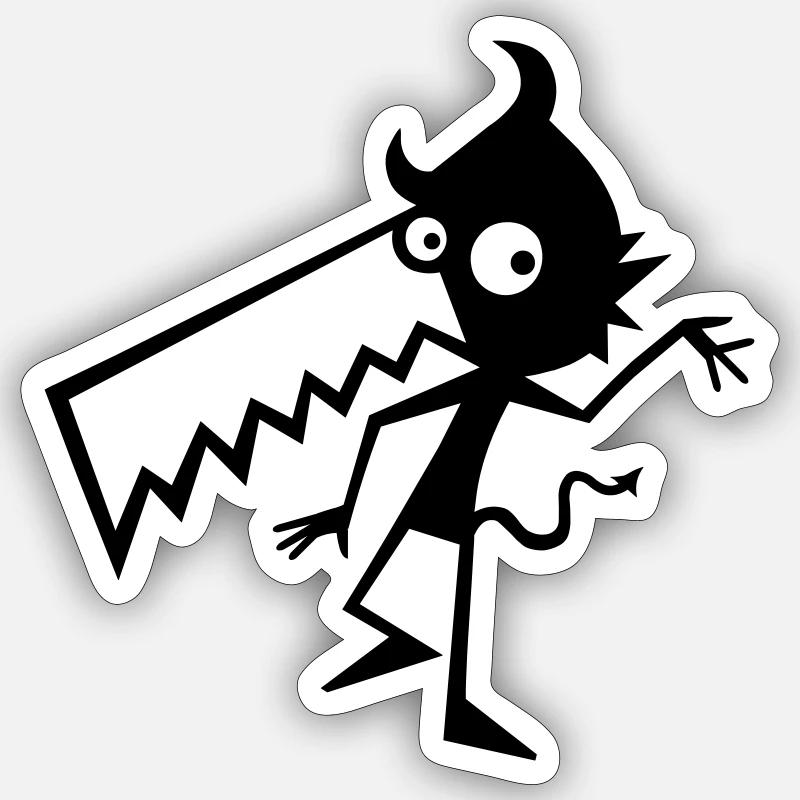Sticker Größe S (10 x 10 cm) - 