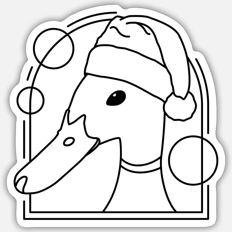 Sticker taille S (10 x 10 cm) - 
