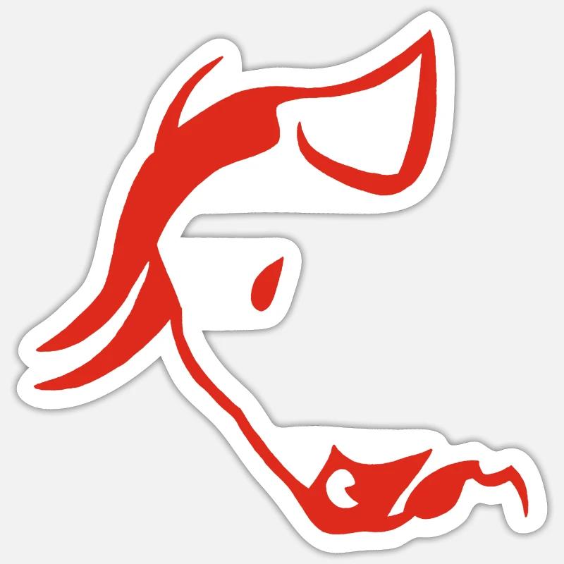 Sticker Größe S (10 x 10 cm) - 