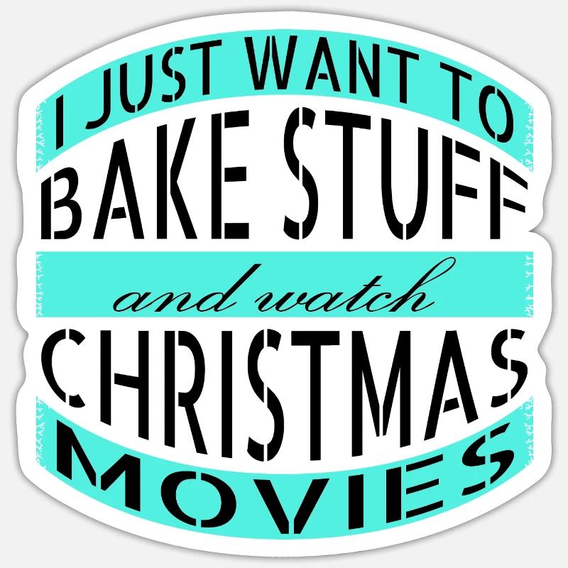 computer joke typography under the tree Sticker Größe S (10 x 10 cm)