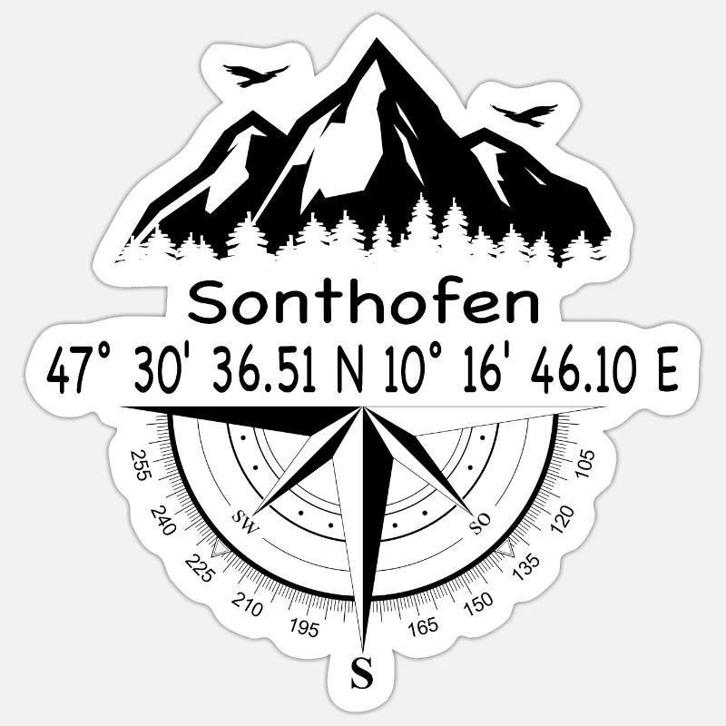 Sticker Größe S (10 x 10 cm) - 