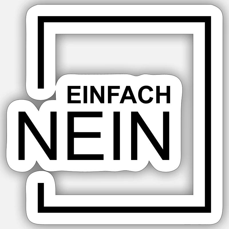 Sticker Größe S (10 x 10 cm) - 