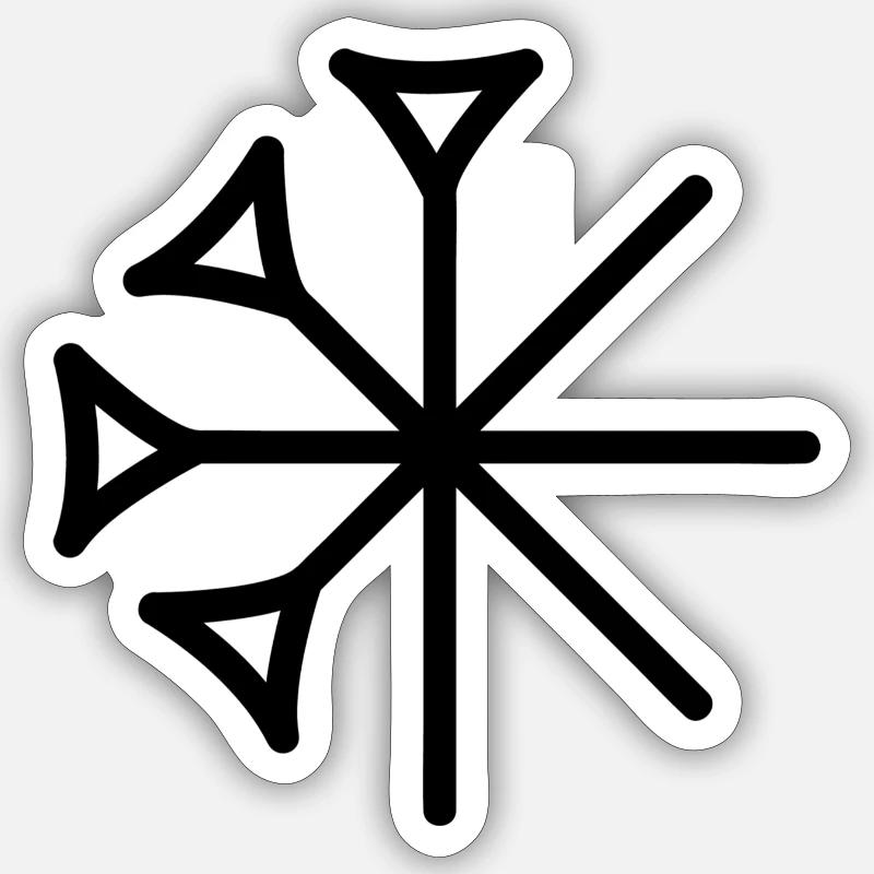 Ezidi Sticker Größe S (10 x 10 cm)