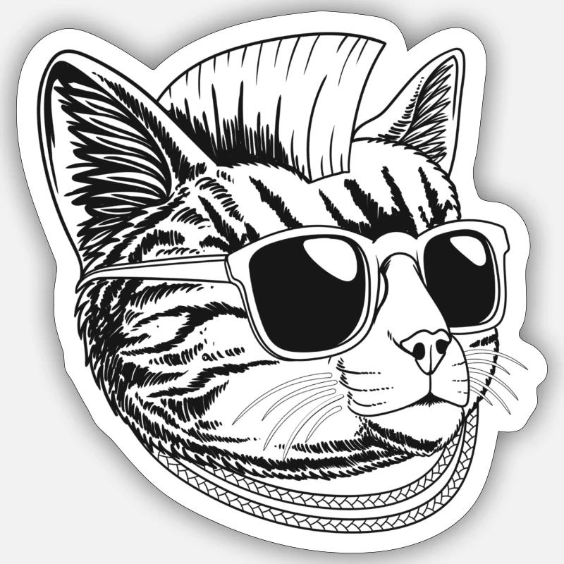 Sticker Größe S (10 x 10 cm) - 