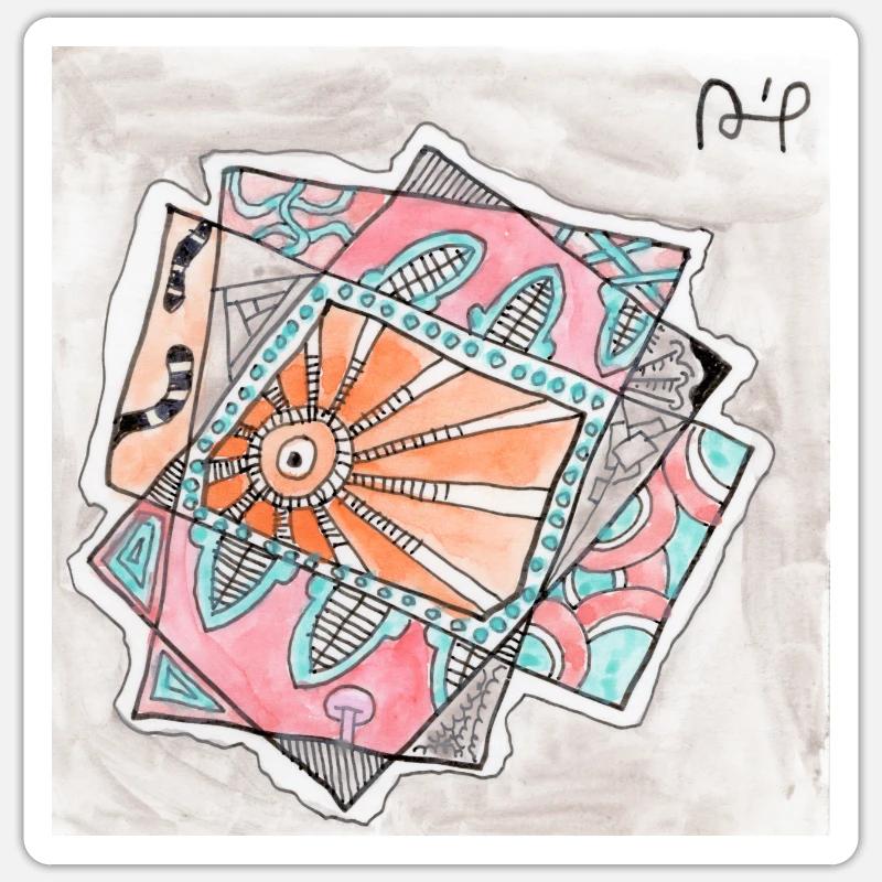 Sticker Größe S (10 x 10 cm) - 