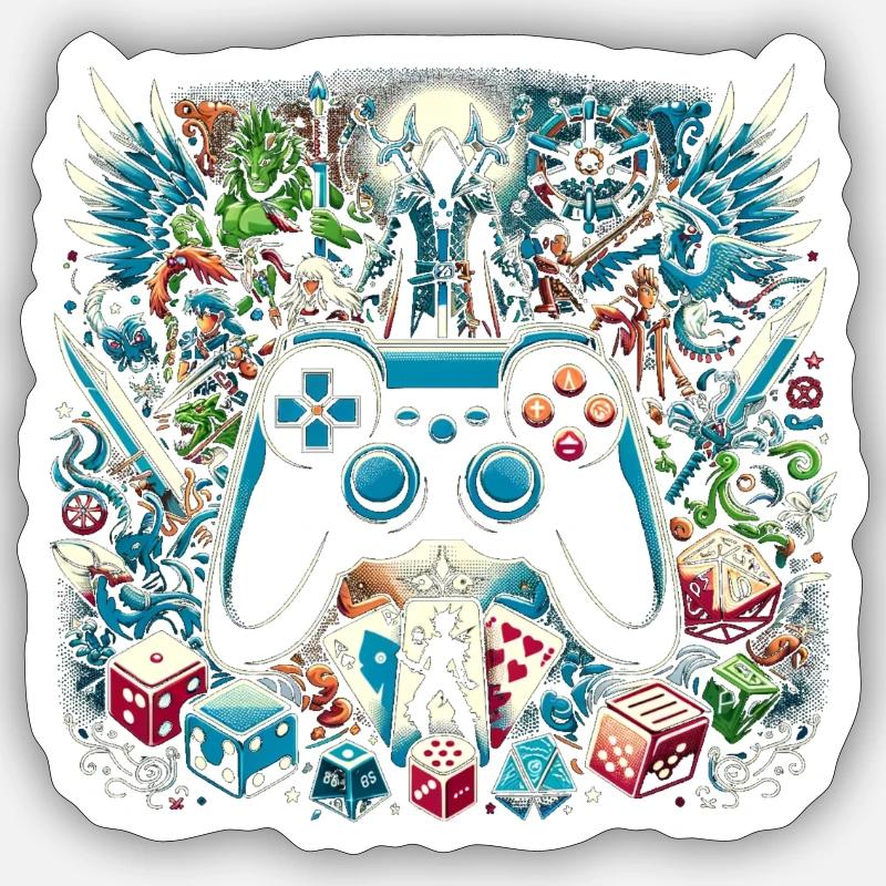 Sticker Größe S (10 x 10 cm) - 