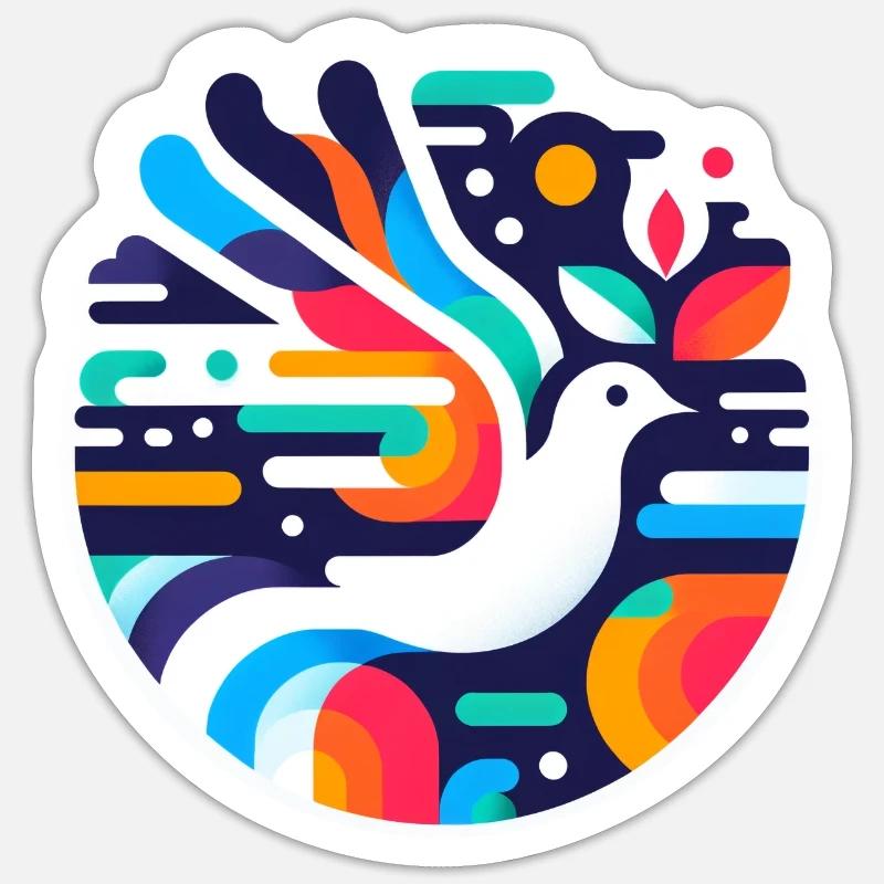 Sticker Größe S (10 x 10 cm) - 
