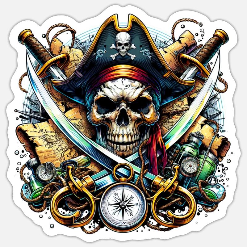 Sticker Größe S (10 x 10 cm) - 