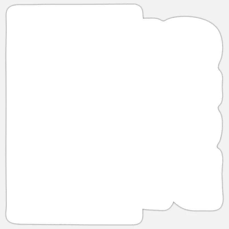 Loisirs 2015 - Sticker taille S (10 x 10 cm) - blanc mat