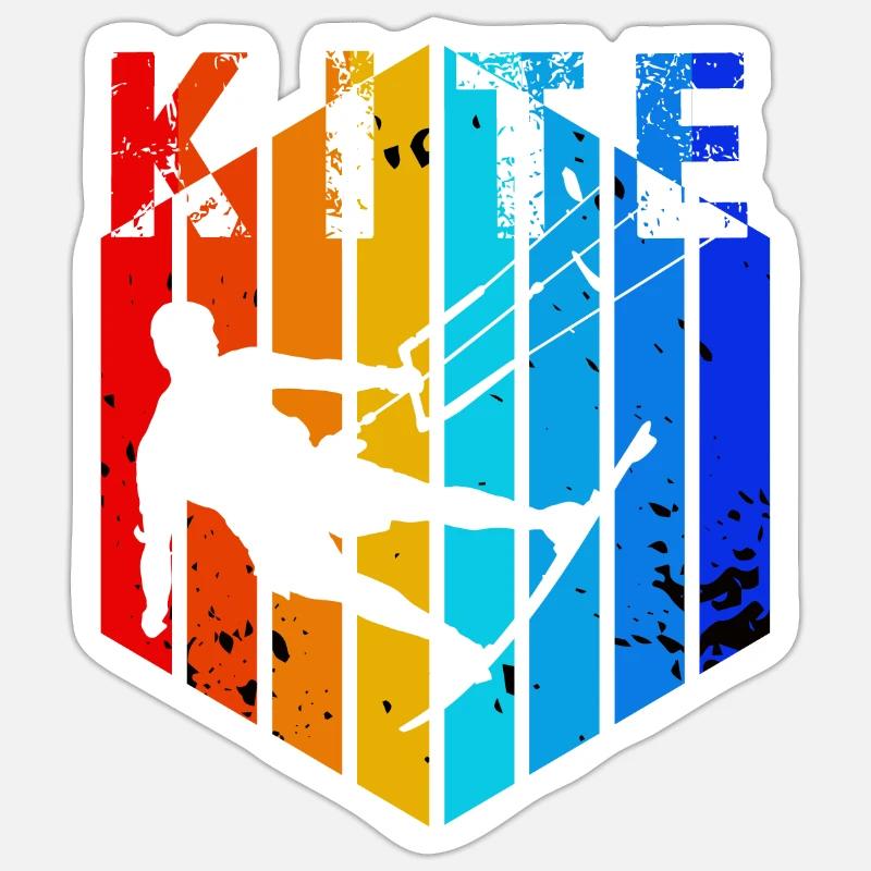Kite Sticker Größe S (10 x 10 cm)