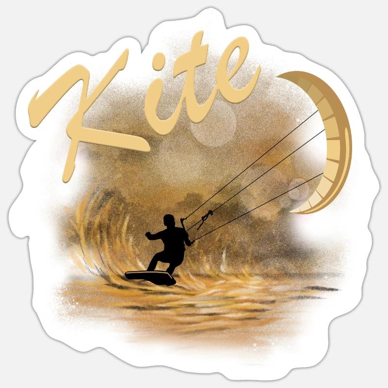 Kite Sticker Größe S (10 x 10 cm)