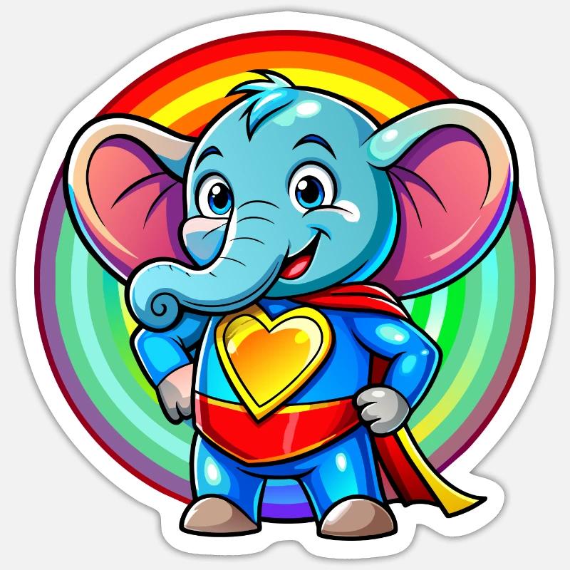 Sticker taille S (10 x 10 cm) - 