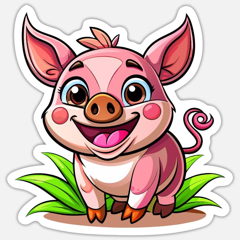 Sticker taille S (10 x 10 cm) - 